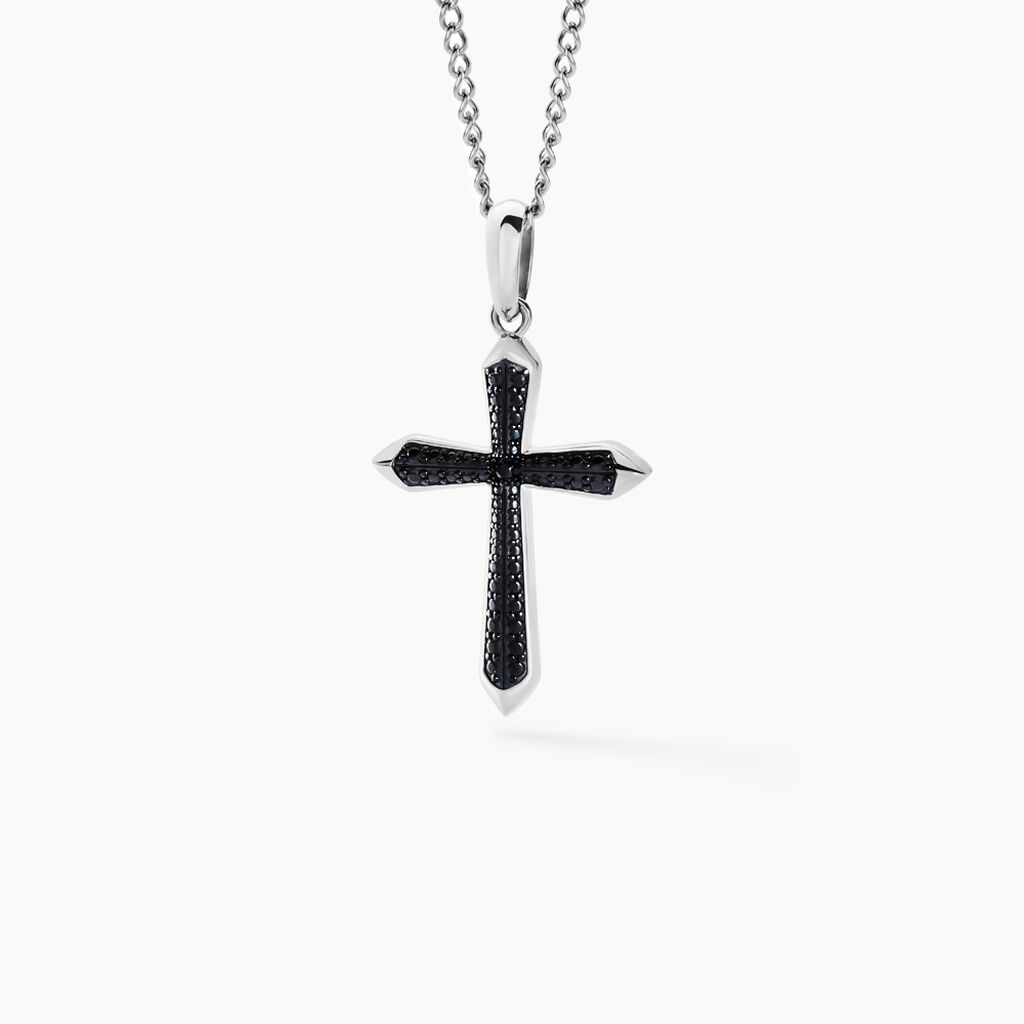 Collier Bellagio Acier Bicolore - Bijoux sans pierre Homme | Histoire d&rsquo;Or