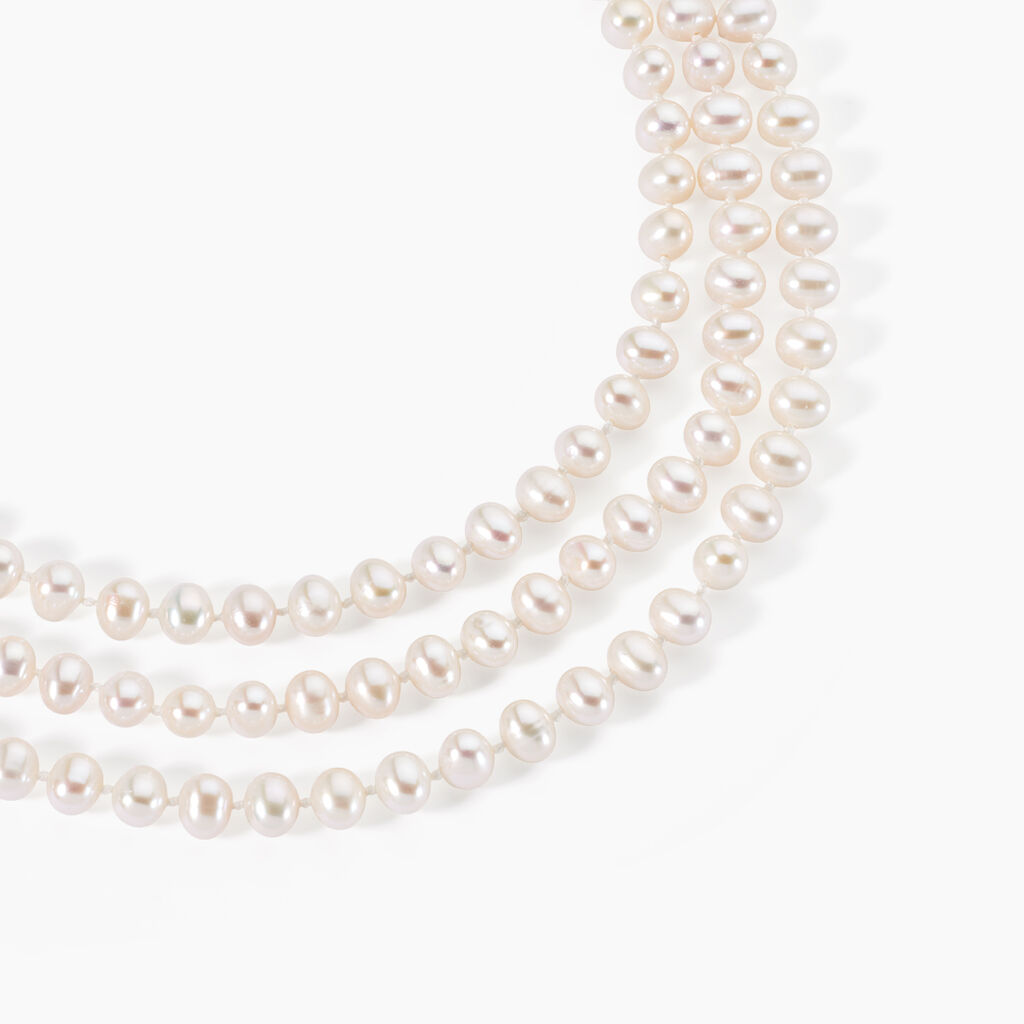 Collier Or Jaune Lauridas Perle De Culture - Colliers Femme | Histoire d&rsquo;Or