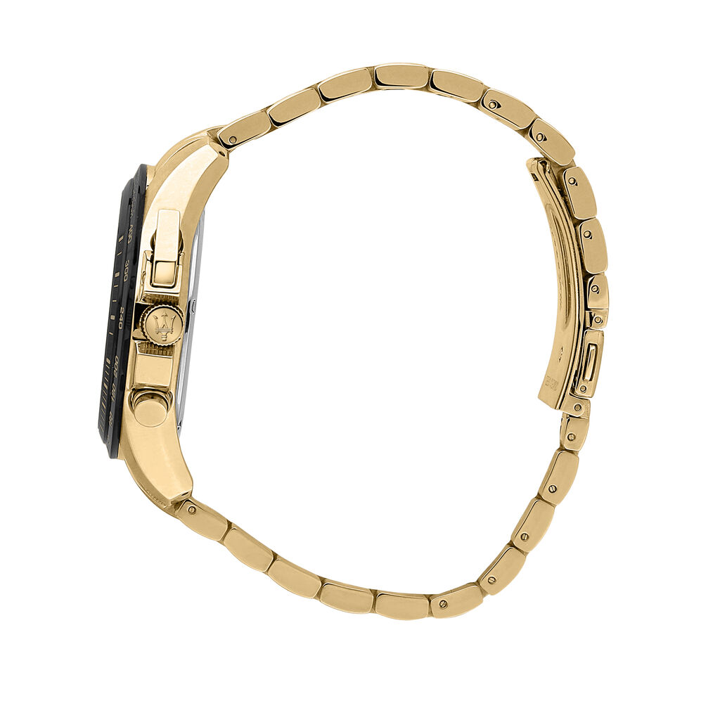 Montre Maserati Traguardo Noir - F&ecirc;te des p&egrave;res Homme | Histoire d&rsquo;Or