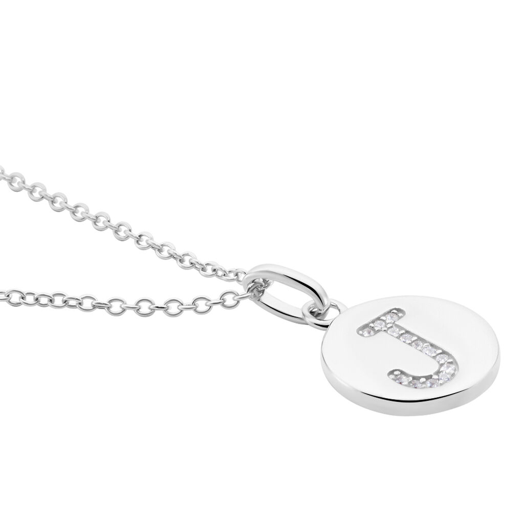 Collier Argent Eugenien Oxydes De Zirconium - Colliers fantaisie Femme | Histoire d&rsquo;Or