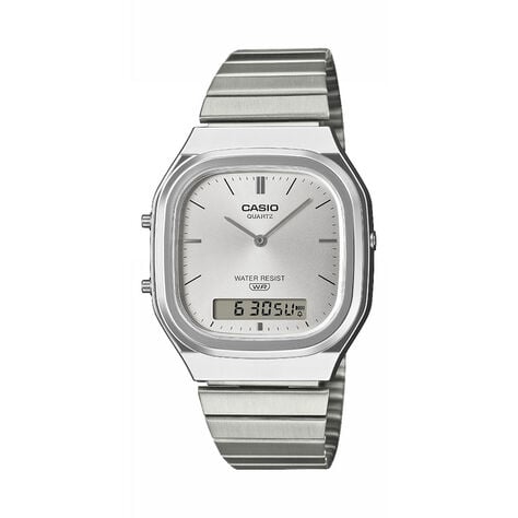Montre Casio Collection Aq240 Argenté - Montres Unisex | Histoire d’Or
