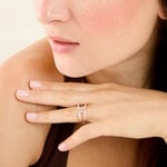 Bague Livie Argent Blanc Oxyde De Zirconium - Bagues avec pierre Femme | Histoire d&rsquo;Or