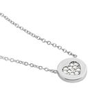 Collier Argent Chaker Oxydes De Zirconium - Colliers fantaisie Femme | Histoire d&rsquo;Or