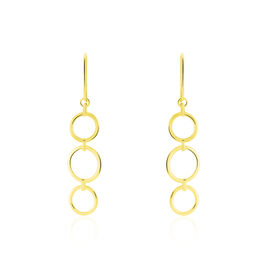 Boucles D'oreilles Pendantes Or Jaune Isabela - Boucles d'oreilles pendantes Femme | Histoire d’Or