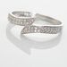 Bague Shahida Or Blanc Diamant - Bagues avec pierre Femme | Histoire d’Or