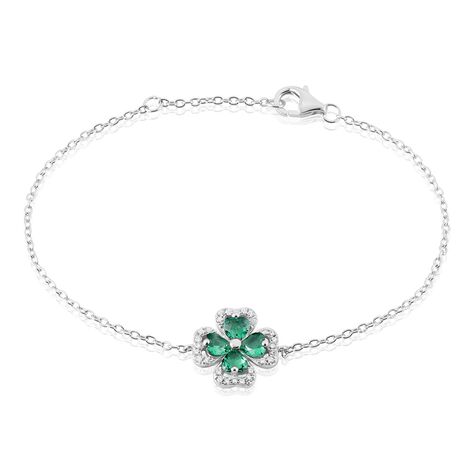 Bracelet Argent Blanc Deryn Verre Oxydes De Zirconium - Bracelets Femme | Histoire d’Or