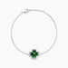 Bracelet Argent Blanc Deryn Verre Oxydes De Zirconium - Bracelets fantaisie Femme | Histoire d’Or