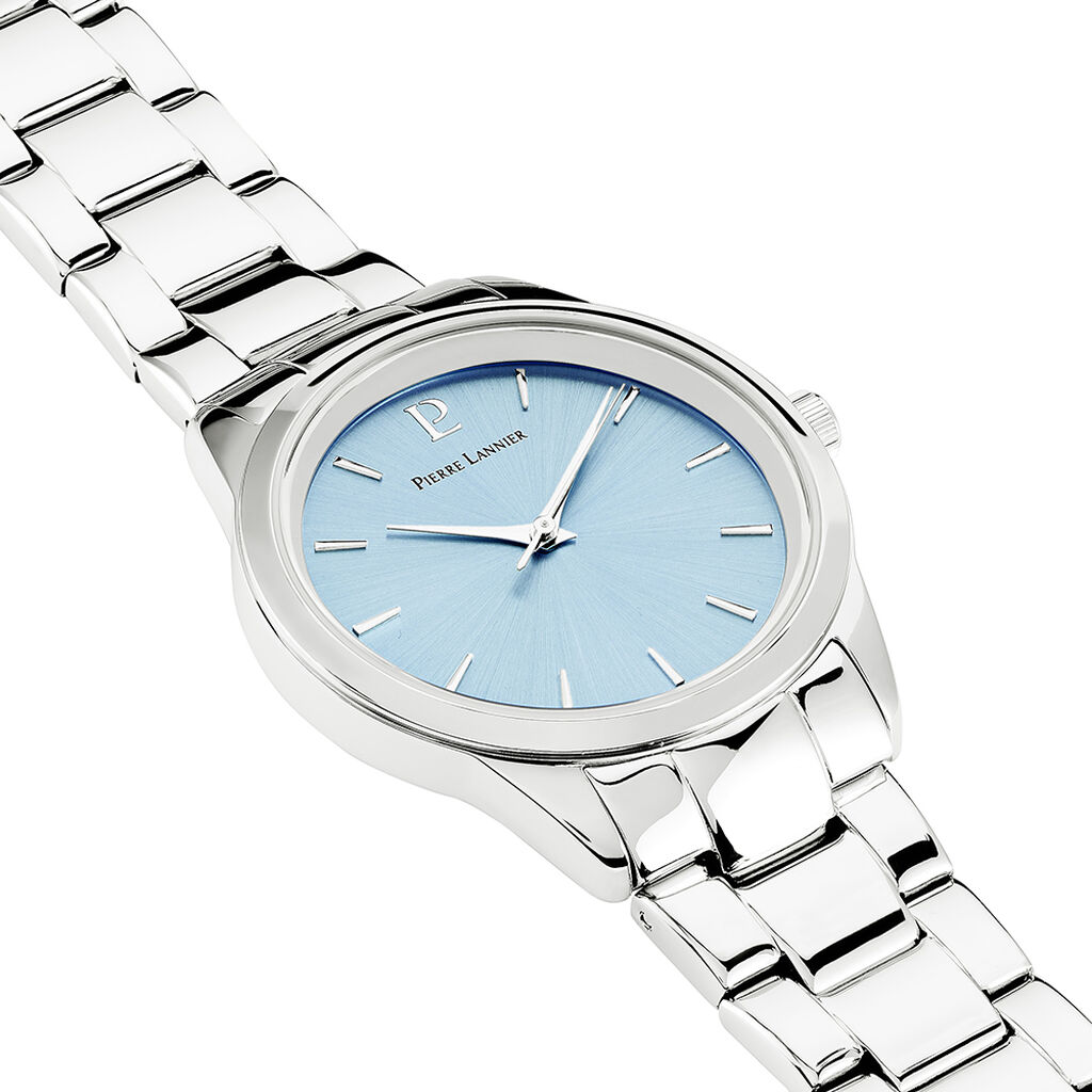 Montre Pierre Lannier Roxane Bleu Sky - Montres Femme | Histoire d&rsquo;Or