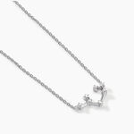 Collier Vega Argent Blanc Oxyde De Zirconium - Colliers Zodiaque Femme | Histoire d&rsquo;Or