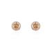 Boucles D'oreilles Puces Rio Argent Rose Oxyde - Boucles d'oreilles fantaisie Femme | Histoire d’Or