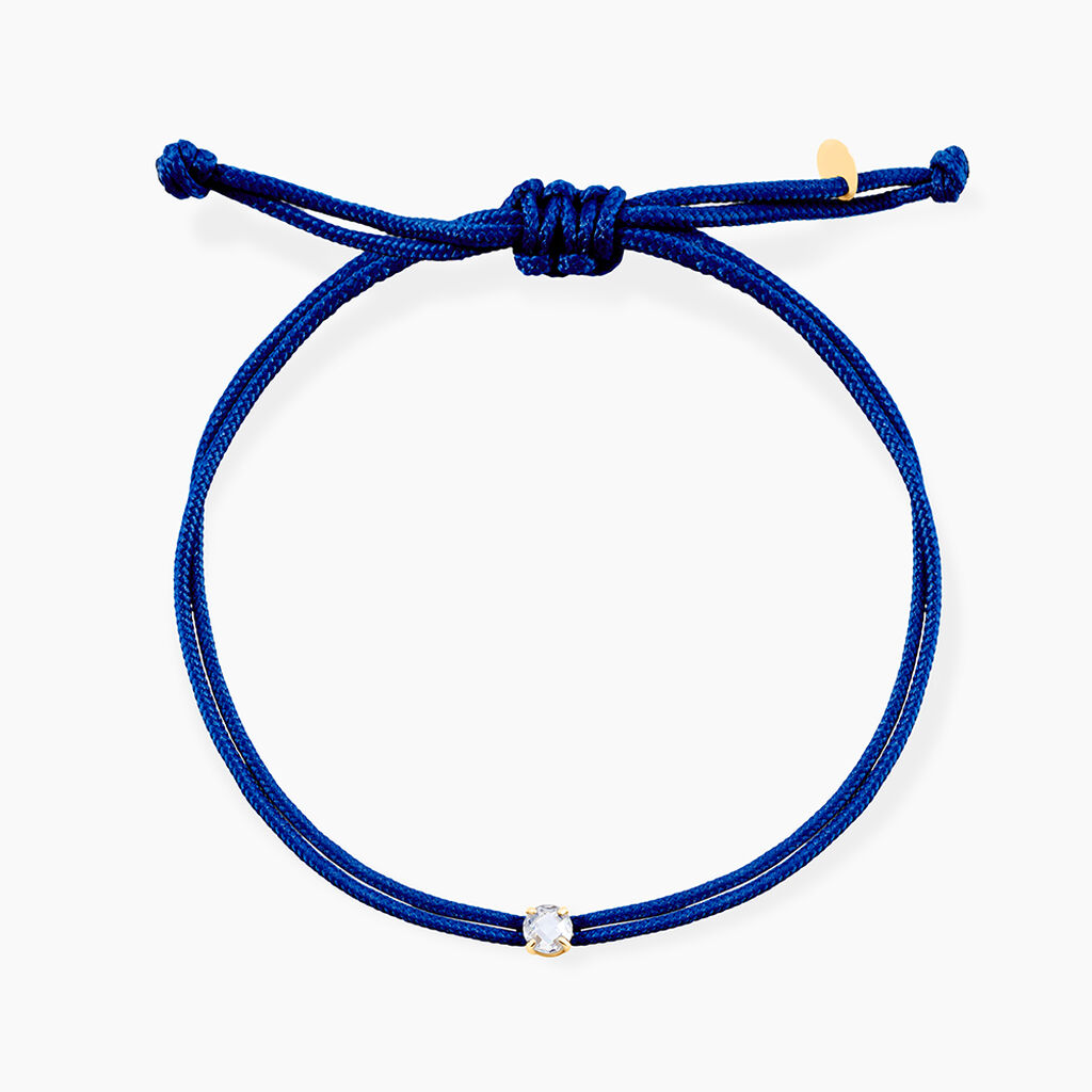 Bracelet Tarina Or Jaune Oxyde De Zirconium - Bracelets cordon Enfant | Histoire d&rsquo;Or