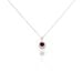 Collier Argent Blanc Mystica Ambre - Colliers fantaisie Femme | Histoire d’Or