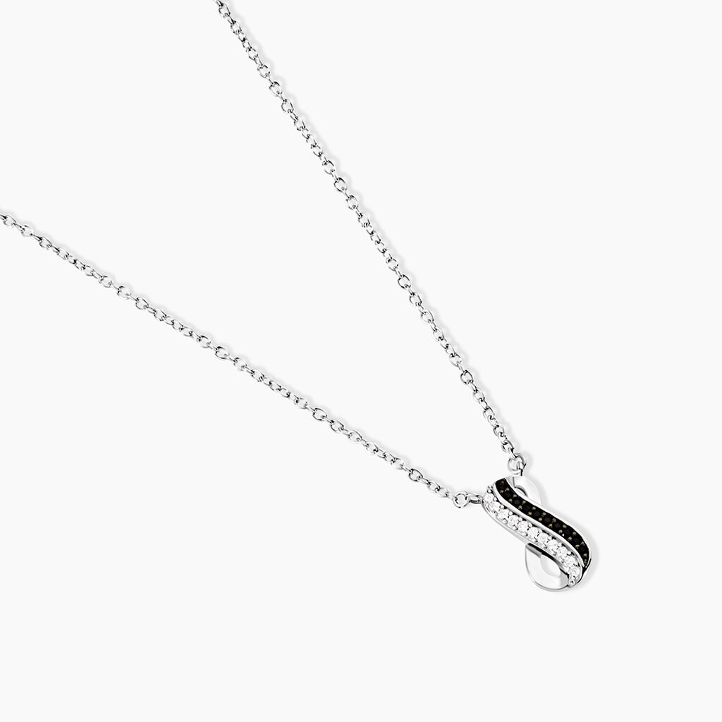 Collier Liraz Argent Blanc Oxyde De Zirconium - Colliers fantaisie Femme | Histoire d&rsquo;Or