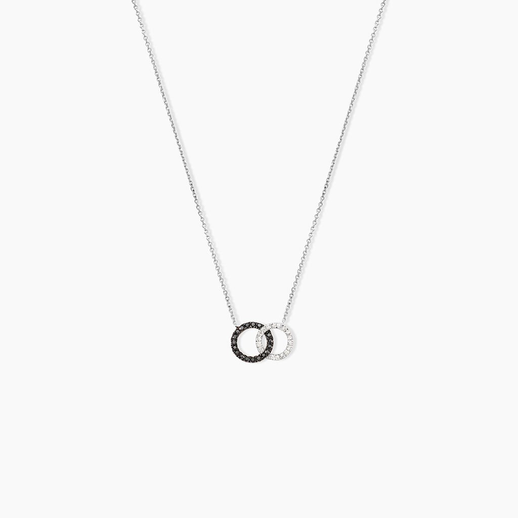 Collier Bella Or Blanc Diamant - Colliers Femme | Histoire d’Or