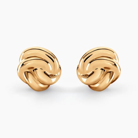Boucles D'oreilles Puces Ism&egrave;ne Plaqu&eacute; Or Dor&eacute; - Boucles d'oreilles fantaisie Femme | Histoire d&rsquo;Or
