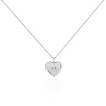 Collier Cahida Argent Blanc Oxyde De Zirconium - Sautoirs Femme | Histoire d&rsquo;Or