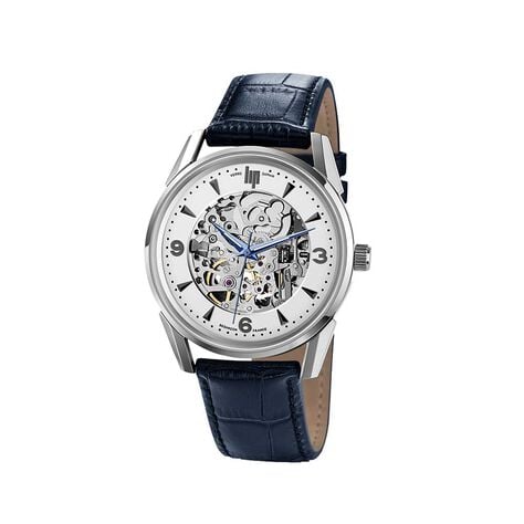 Montre Lip Himalaya Squelette Argent&eacute; - Montres Homme | Histoire d&rsquo;Or