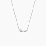 Collier Esperance Argent Blanc Oxyde De Zirconium - Colliers fantaisie Femme | Histoire d&rsquo;Or
