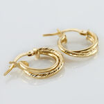 Cr&eacute;oles Maelia Or Jaune - Boucles d'oreilles cr&eacute;oles Femme | Histoire d&rsquo;Or