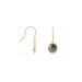 Boucles D'oreilles Pendantes Joana Or Rose Nacre - Boucles d'oreilles pendantes Femme | Histoire d’Or