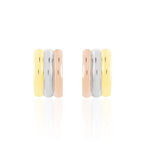 Cr&eacute;oles Igora Or Tricolore - Boucles d'oreilles cr&eacute;oles Femme | Histoire d&rsquo;Or