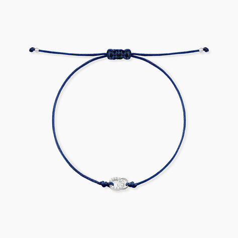 Bracelet Lyllie Argent Blanc Oxyde De Zirconium - Bracelets cordon Femme | Histoire d&rsquo;Or