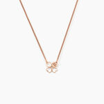 Collier Amorette Argent Rose - Colliers fantaisie Femme | Histoire d&rsquo;Or
