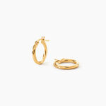 Cr&eacute;oles Youri Or Jaune - Boucles d'oreilles cr&eacute;oles Femme | Histoire d&rsquo;Or