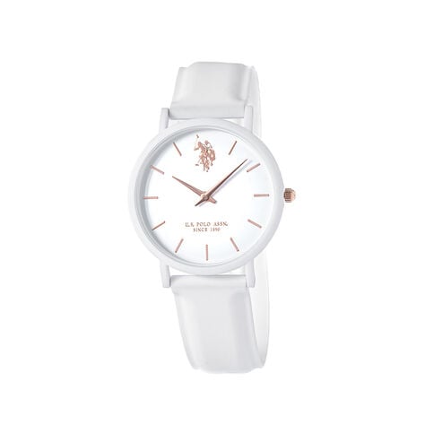 Montre U.s. Polo Assn. Blanc - Montres Famille | Histoire d’Or