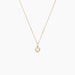 Collier Or Jaune Idony Oxyde De Zirconium - Colliers Femme | Histoire d&rsquo;Or