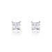 Boucles D'oreilles Puces Alys Argent Blanc Oxyde De Zirconium - Boucles d'oreilles fantaisie Femme | Histoire d’Or
