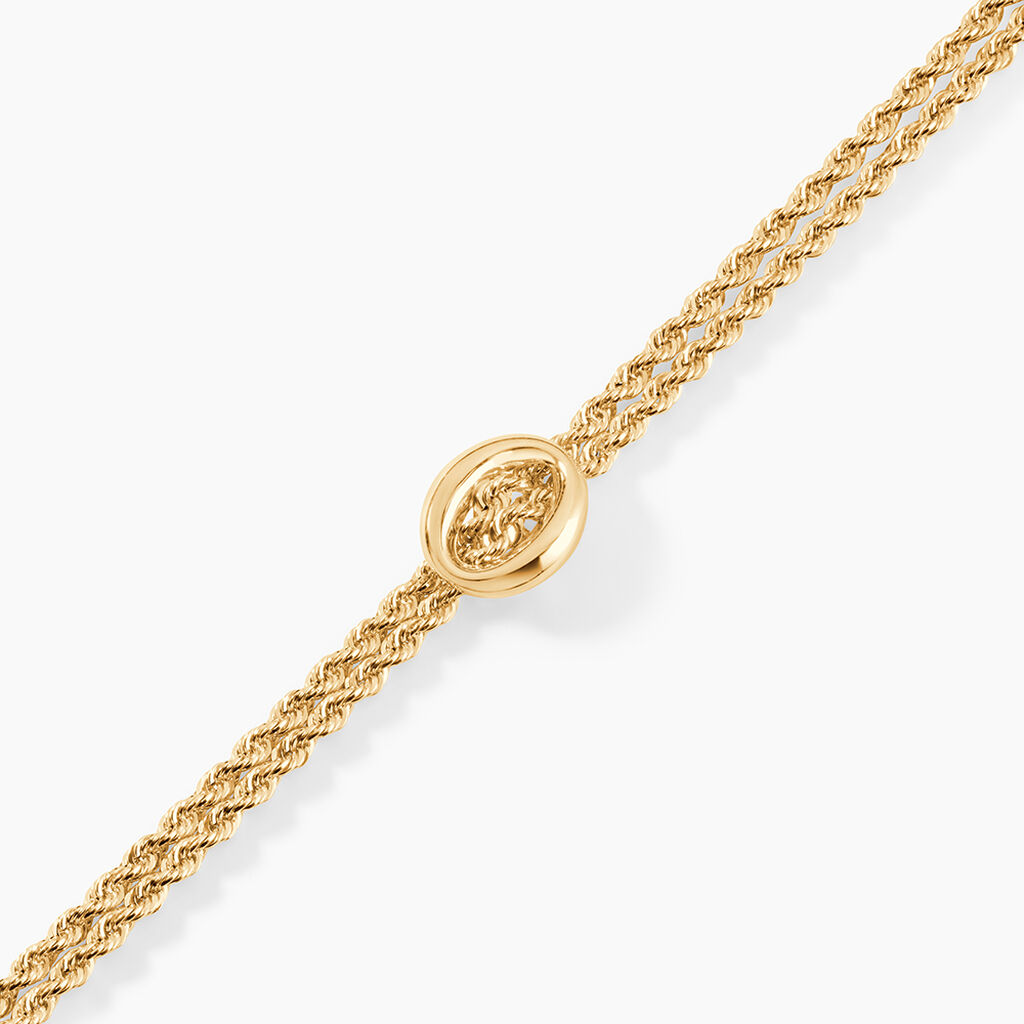 Bracelet Cordelia Or Jaune - Bijoux sans pierre Femme | Histoire d&rsquo;Or