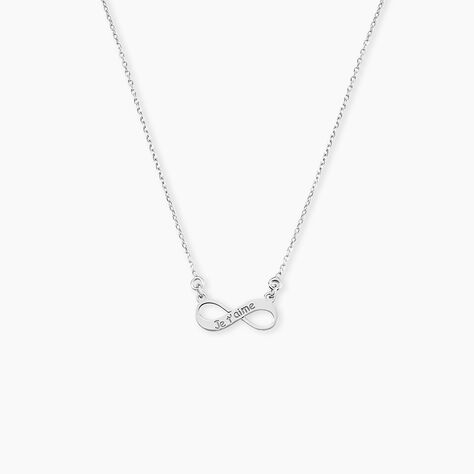 Collier Argent Blanc Wandis - Colliers fantaisie Femme | Histoire d’Or