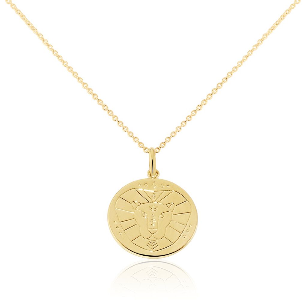 Collier Astro Plaqué Or