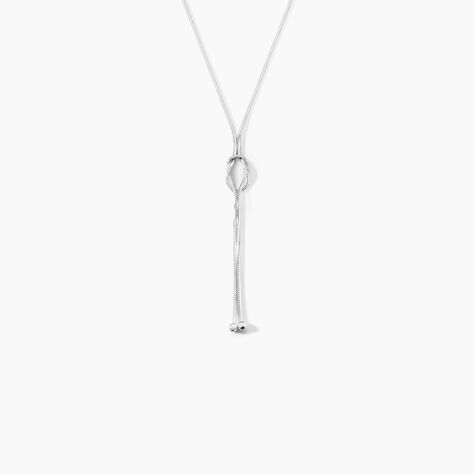 Collier Mariana Argent Blanc - Colliers fantaisie Femme | Histoire d’Or