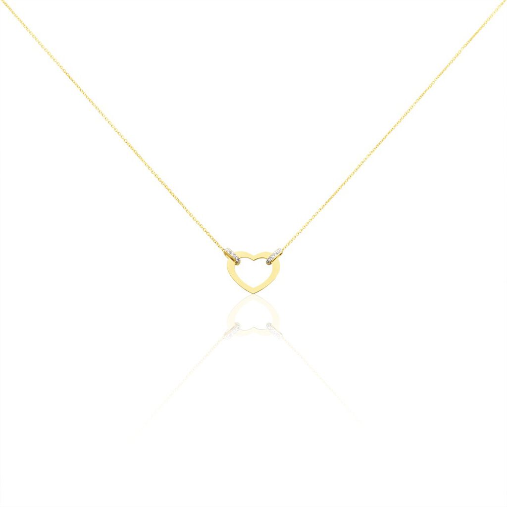 Collier Or Jaune Ajuga - Colliers Femme | Histoire d’Or