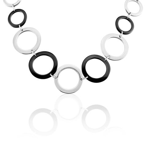 Collier Rimel Acier Blanc - Colliers fantaisie Femme | Histoire d’Or