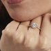 Bague Or Blanc Pelagius Oxyde De Zirconium - Bagues solitaires Femme | Histoire d’Or