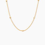 Collier Assiba Or Jaune - Colliers Femme | Histoire d&rsquo;Or