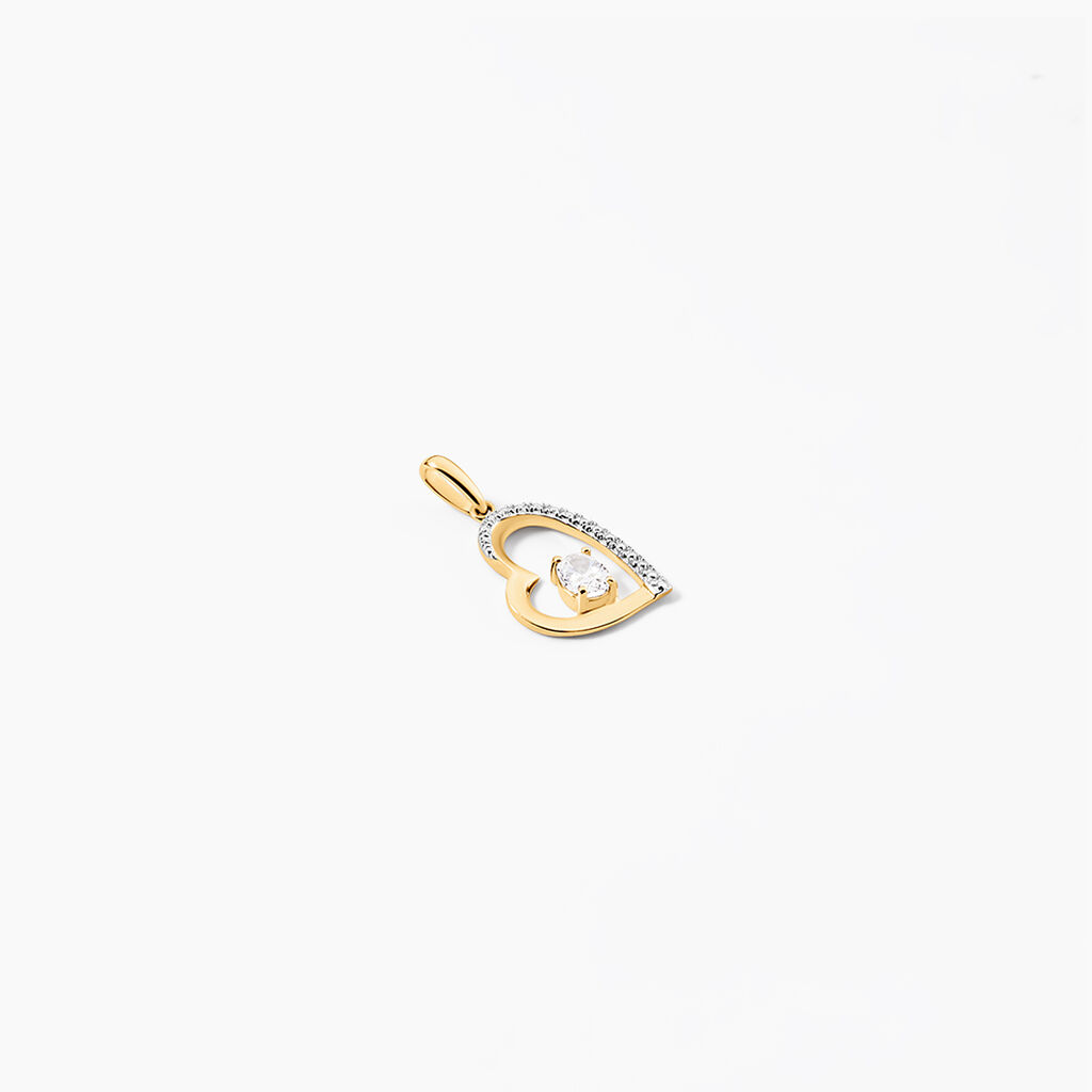 Pendentif Arduinna Or Jaune Oxyde De Zirconium - Pendentifs Femme | Histoire d&rsquo;Or