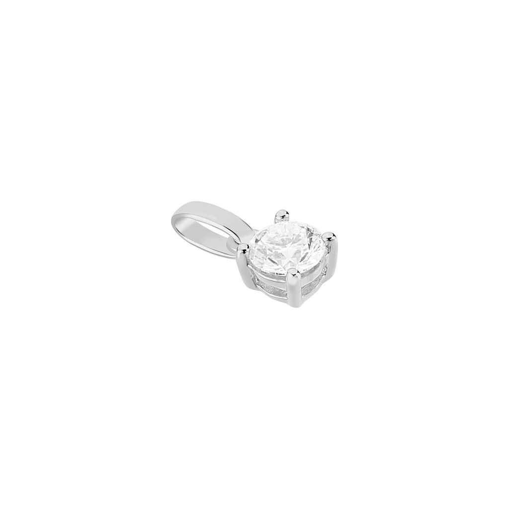 Pendentif Aliona Or Blanc Diamant - Pendentifs Femme | Histoire d&rsquo;Or