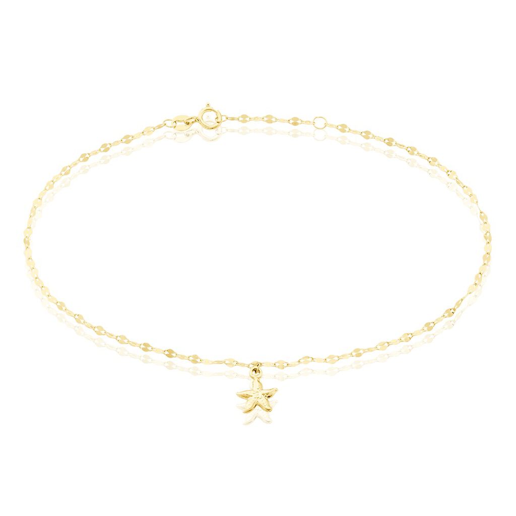 Cha&icirc;ne De Cheville Stavros Or Jaune - Cha&icirc;nes de cheville Femme | Histoire d&rsquo;Or