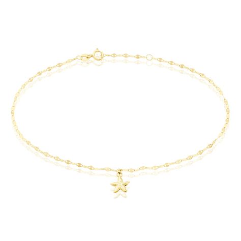 Cha&icirc;ne De Cheville Stavros Or Jaune - Cha&icirc;nes de cheville Femme | Histoire d&rsquo;Or