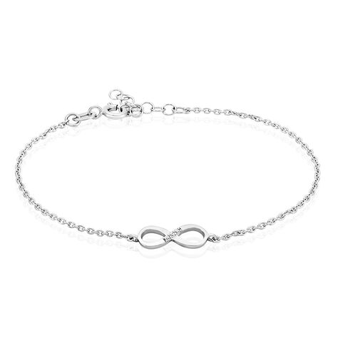 Bracelet Nohemi Argent Blanc Oxyde De Zirconium - Bracelets Femme | Histoire d’Or