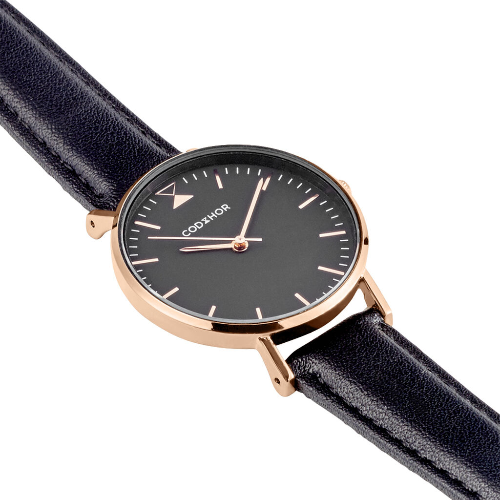 Montre Codhor Cindy Noir - Montres Femme | Histoire d’Or