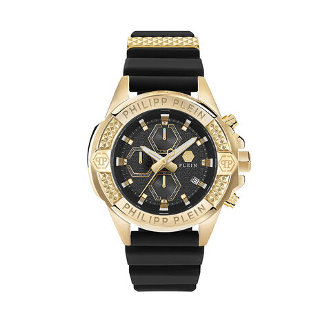 Montre Philipp Plein The $Kull Chrono Noir - Nouveautés Homme | Histoire d’Or