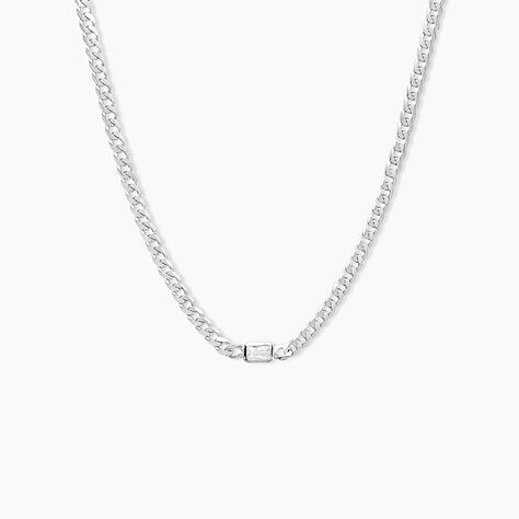 Collier Nexus Argent Blanc Oxyde De Zirconium - Colliers Femme | Histoire d&rsquo;Or