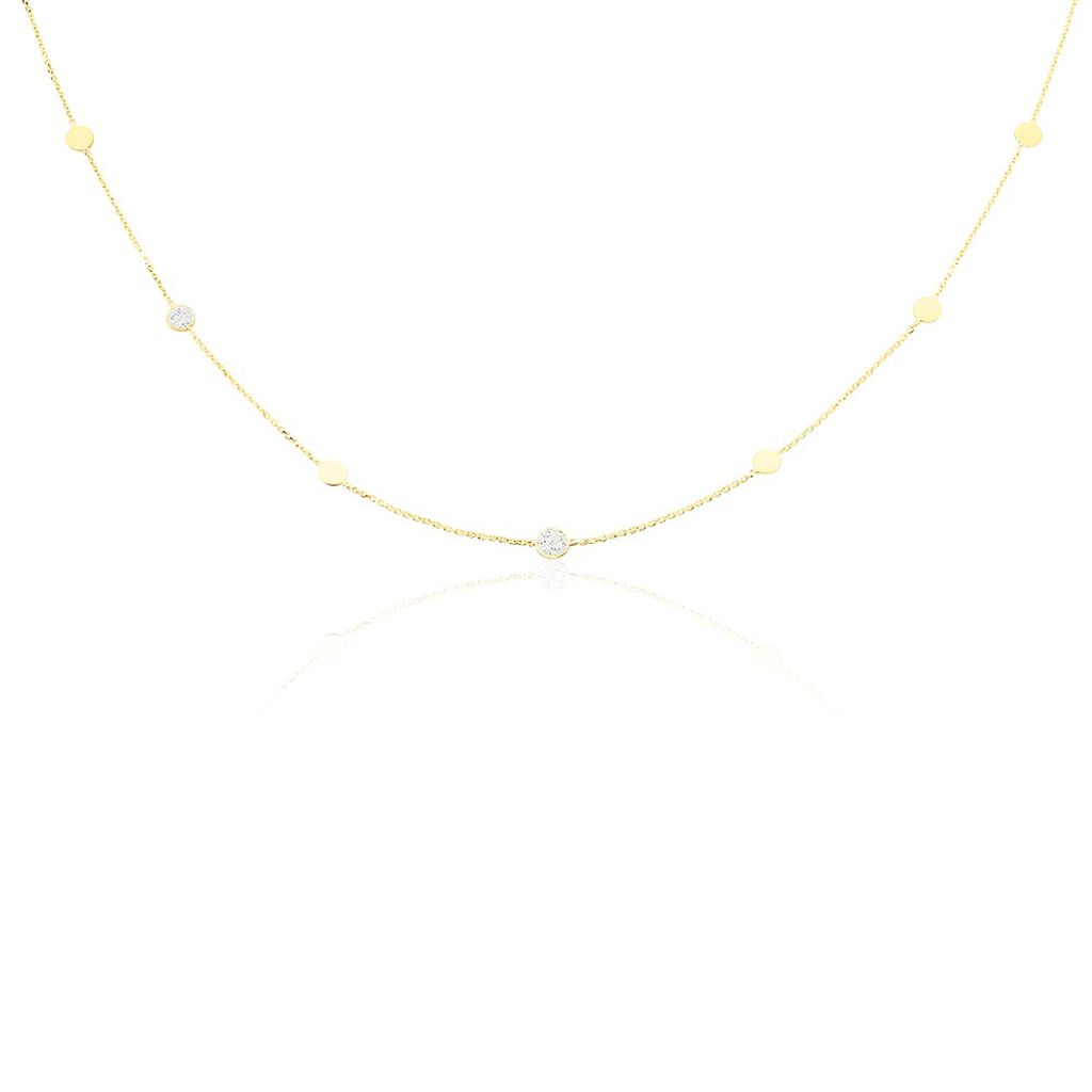 Collier Phoebe Or Jaune - Colliers Femme | Histoire d&rsquo;Or