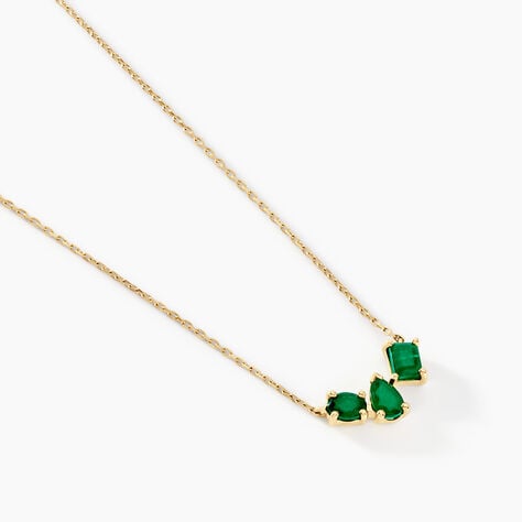 Collier Quincey Or Jaune Emeraude - Colliers Femme | Histoire d’Or
