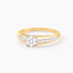 Bague Katherina Or Jaune Diamant - Bagues avec pierre Femme | Histoire d&rsquo;Or